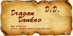 Dragan Dankov vizit kartica